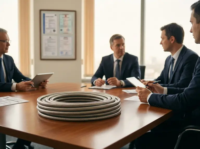 Сертификат на газовый шланг